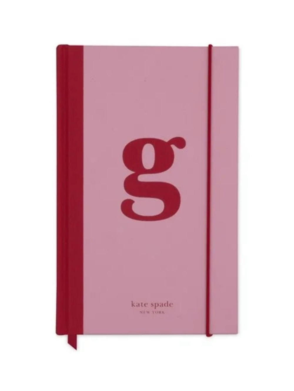 Kate Spade New York Pink Monogram “G” Hardcover Journal